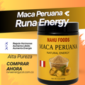 Maca Peruana de Alta Pureza - Kit Vitalidad Esencial Runa Energy